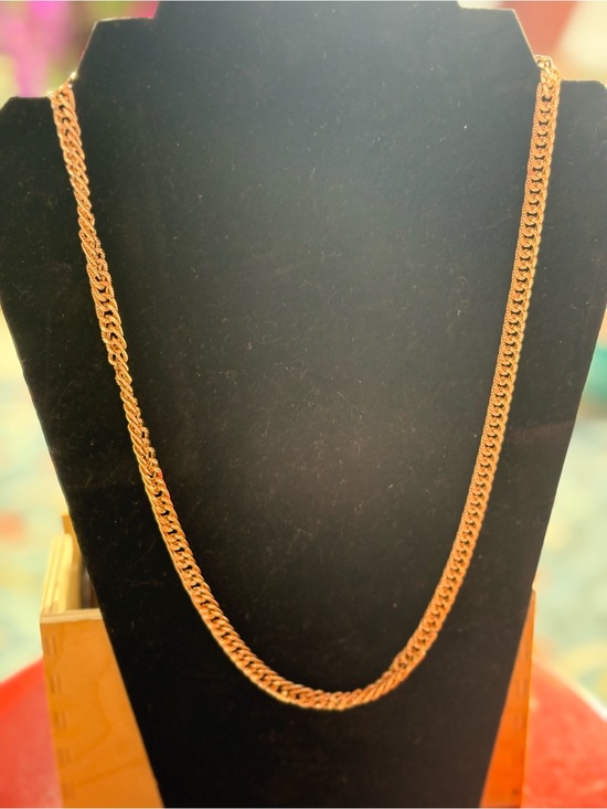 paparazzi Jewelry - Polished Gold-Tone Curb Chain Necklace